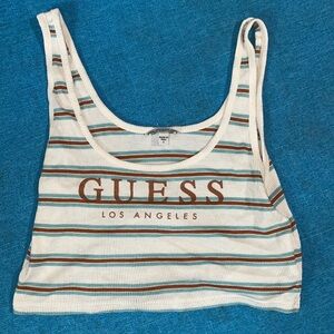 Guess tank crop top